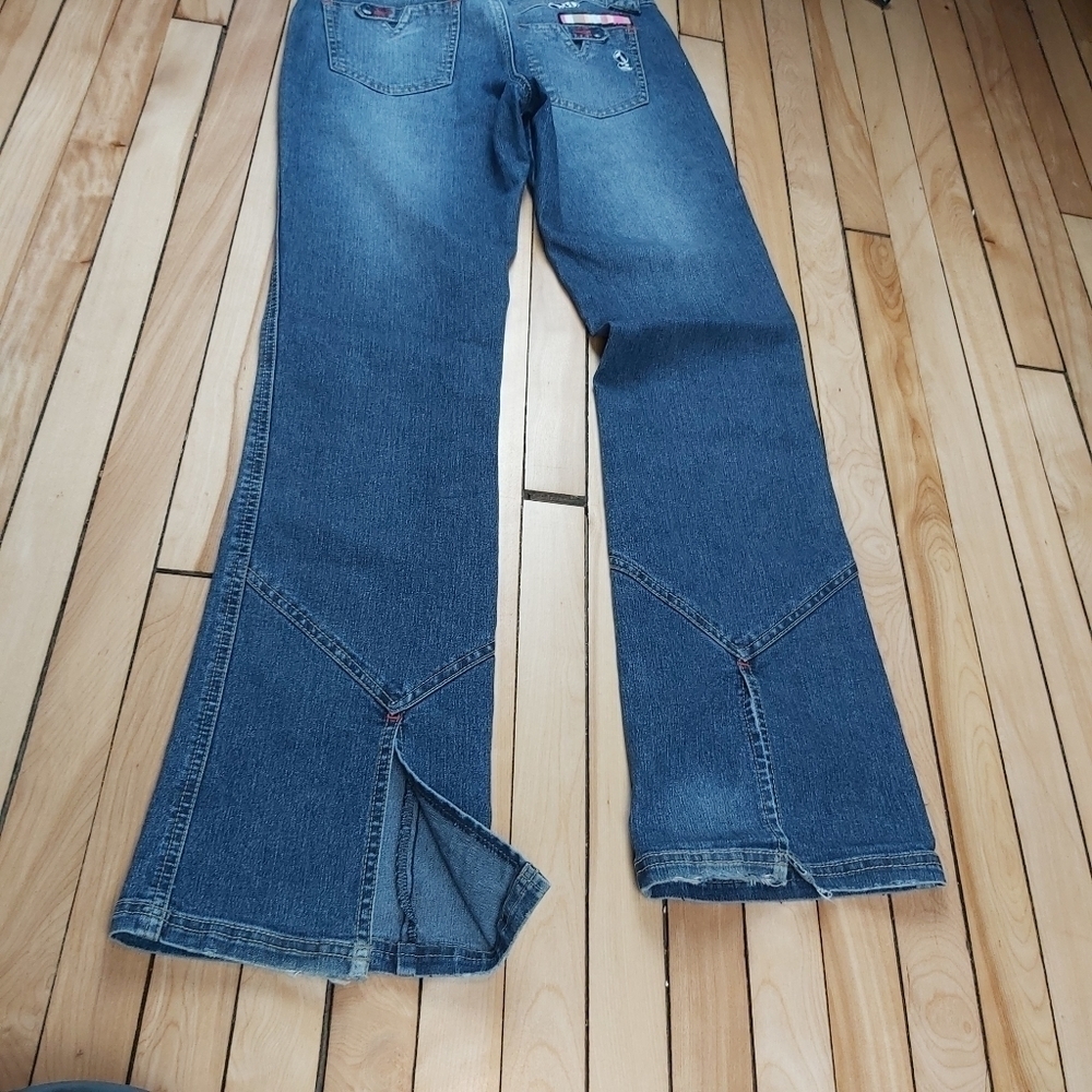 Vintage Ecko Red flare jeans low rise size 7